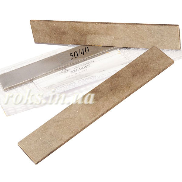Алмазний брусок на металевому зв'язуванні, 150х25х3 мм Зернистість 50/40 мкм арт.10327, фото 1