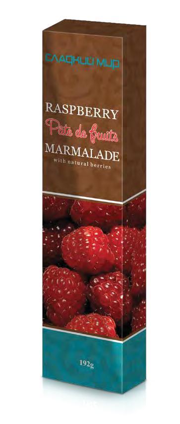 Мармелад "Pate de fruits" малина