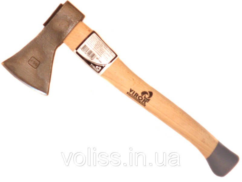 Сокира з дерев'яною ручкою Virok 1кг (05v100)