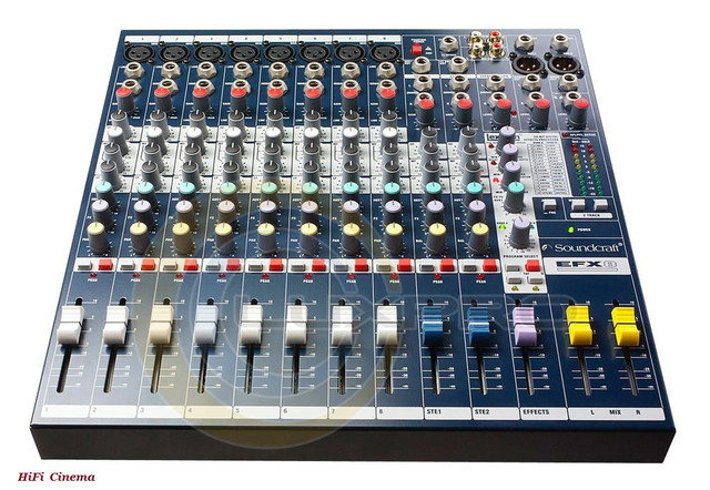 Soundcraft EFX 8 +K – пассивный микшерный пульт