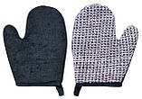 Масажна лазнева рукавичка чорна TITANIA art.7723, фото 2
