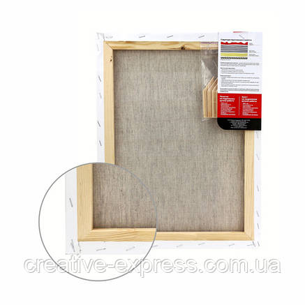 Підрамник, 65*85 см, дрібне зерно, акрил, льон, ТМ "Маестро", фото 2