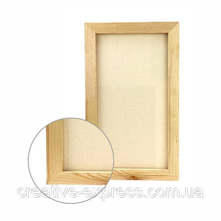 Підрамник, 40*50 см, дрібне зерно, акрил, бавовна, (БН), ROSA Studio, фото 2