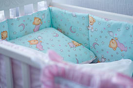 Комплекти постільної білизни для ліжечок 120х60 см