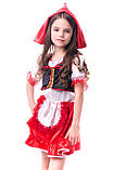 Дитячий карнавальний костюм для дівчинки "Червона Шапка", фото 3
