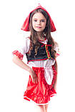 Дитячий карнавальний костюм для дівчинки "Червона Шапка", фото 4