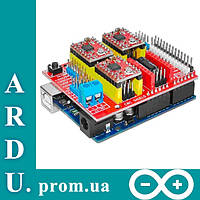 Плата расширения ЧПУ Arduino UNO CNC Shield v3.0 [#F-6]