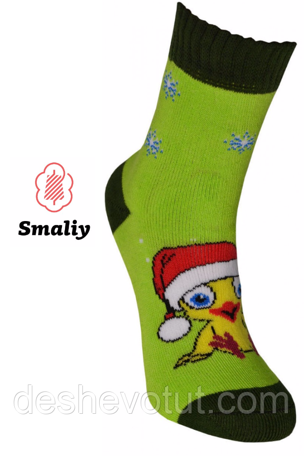 Шкарпетки дитячі махрові Смалій, г. Борежне 16-й розмір