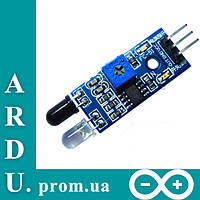 Оптический ИК датчик обхода препятствий Arduino [#8-1]