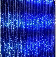 Гірлянда Водоспад 3Х3м, 400 LED, колір: синій