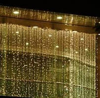 Гірлянда Водоспад 3х1.2м 240LED колір: т/б