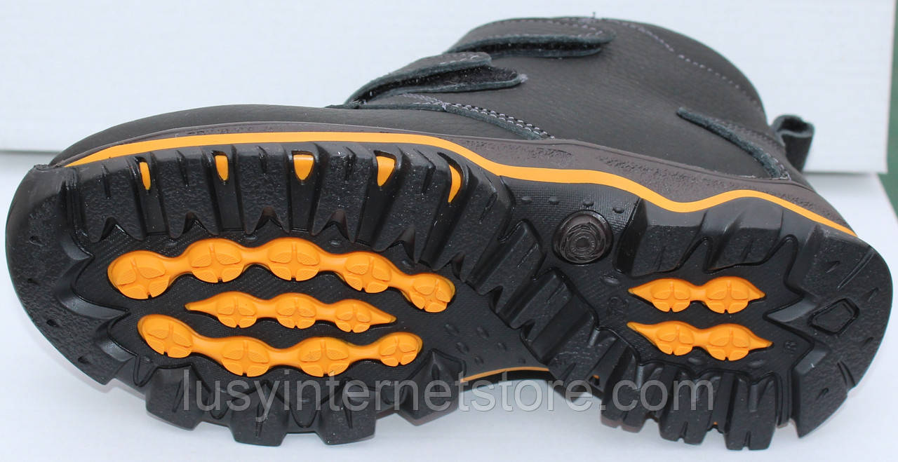 Черевики зимові дитячі на липучках, дитяче зимове взуття від виробника модель СЛ386-01 - фото 7 - id-p604073899