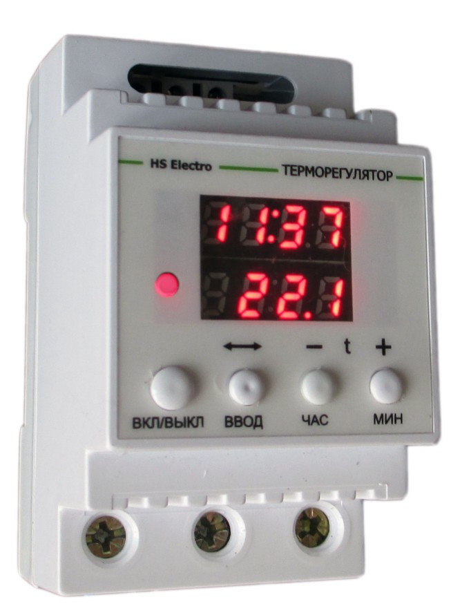 Терморегулятор ТР-16Т2 DIN HS ELECTRO ( ГАРАНТІЯ 5 РОКІВ)