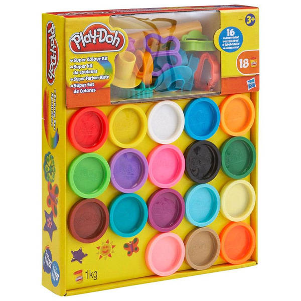 Play Doh Super color kit 18 16