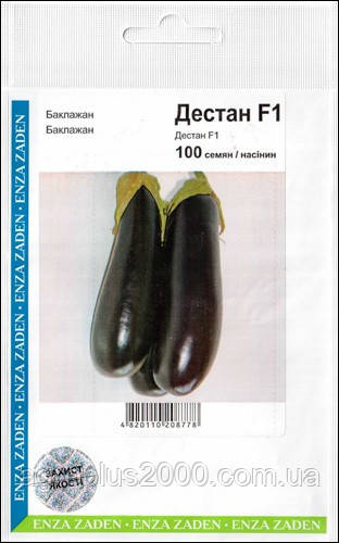 Насіння Баклажан Дестан F1, 100 насіння Enza Zaden