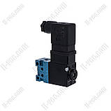 Пневморозподільник MAC 111B-611JB 1/8IN NPT 24VDC 8.5 W, фото 4