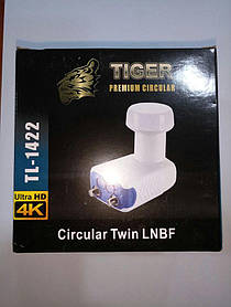 Супутниковий конвертор circular Tiger TL-1422 ( 2 телевізора)