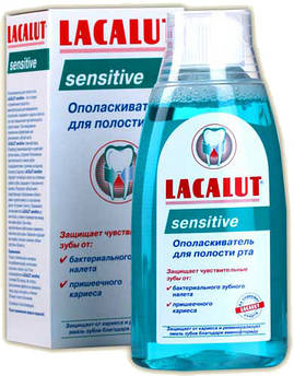 Ополіскувач для порожнини рота LACALUT sensitive (Лакалут сенсатив) 300мл