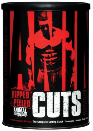 Жироспалювач, Universal Nutrition, Animal Cuts, 42 пакети