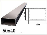 Труба профильная 60х40х2