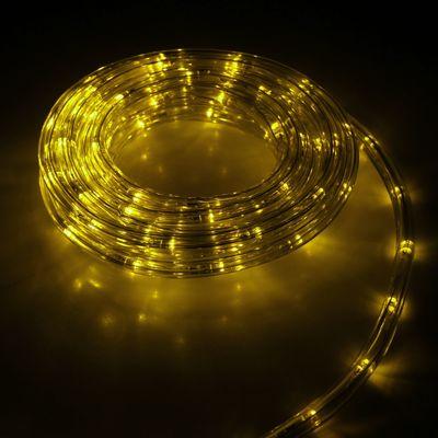 Світлодіодний Дюралайт 10 м, колір: жовтий