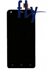 Дисплей для Fly FS454 Nimbus 8, модуль у зборі (екран і сенсор), чорний, оригінал