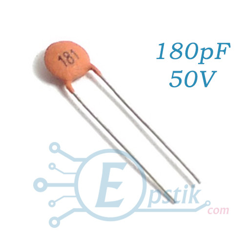 Конденсатор 180pF 50V ±20%, фото 1