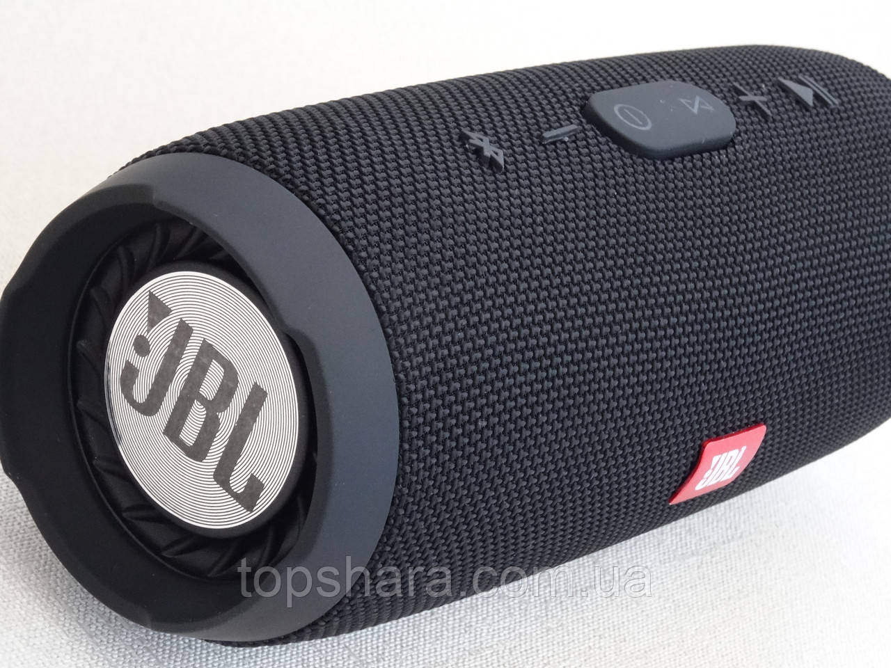 Колонка портативна вологостійка Bluetooth JBL Charge 3 чорна