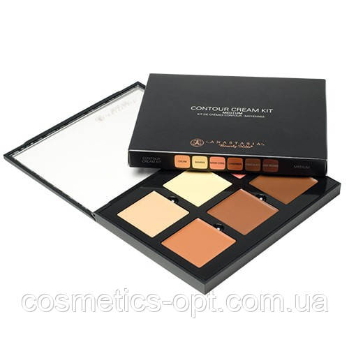 Палітра кремових консилерів Contour Cream Kit: 6 відтінків (Medium)