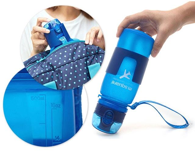 Силіконова пляшка не протікає при переворочевании Пляшка не протікає