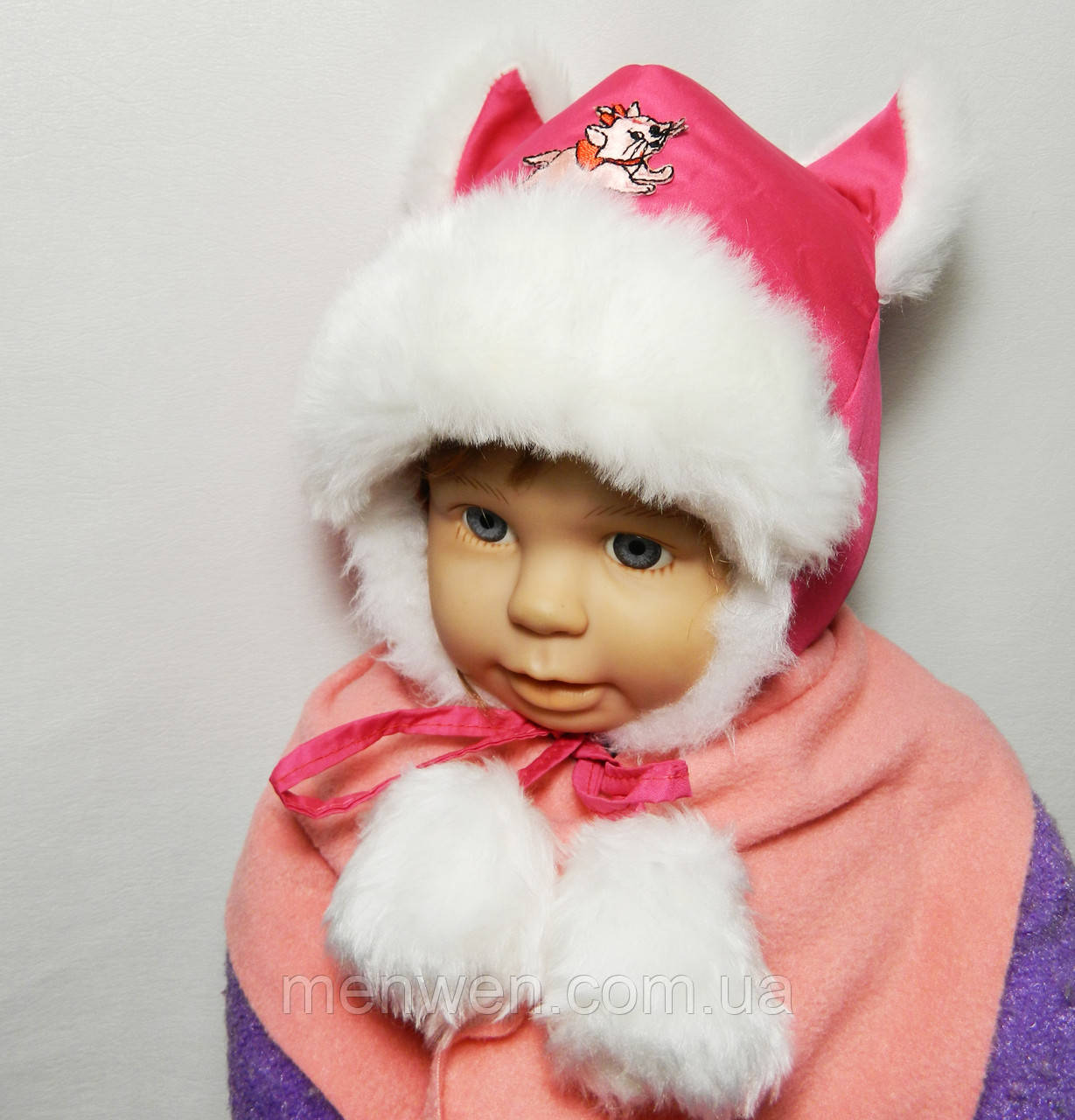 Зимова дитяча шапочка, фото 1