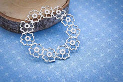 Вінок квітковий ажурний