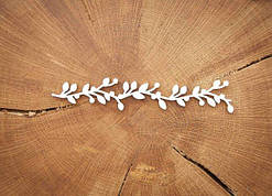 Чипборд Бордюр "Вітка з ягодами"