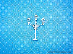 Чипборд "Кульковий ліхтар потрійний"