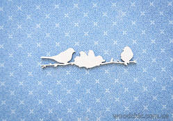 Чипборд "Птиці з маленькими"