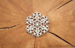 Чипборд "Снежинка 3"