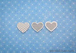 Чипборд Набір "Сердечки" 2