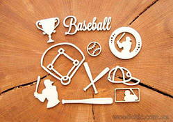 Набір Чипборд Baseball