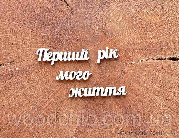 Чипборд "Перший рiк мого життя"