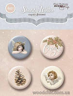 Набір Фішки для скрапбукінгу "Shabby Winter 2"