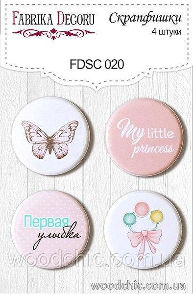 Набір Фішки для скрапбукінгу "FDSC 020"