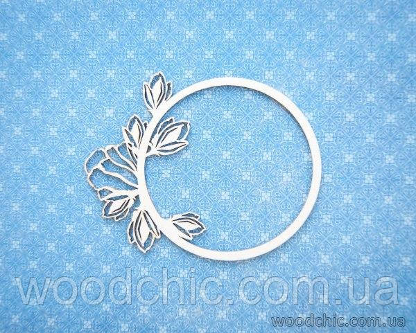 Чипборд Рамка "Магнолія", фото 1