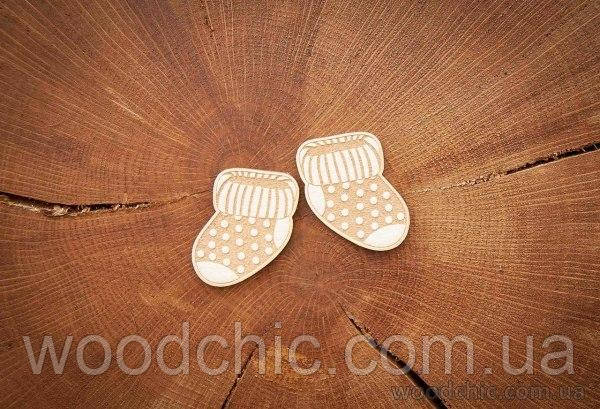 Набір Чипборд "Носочки середні", фото 1