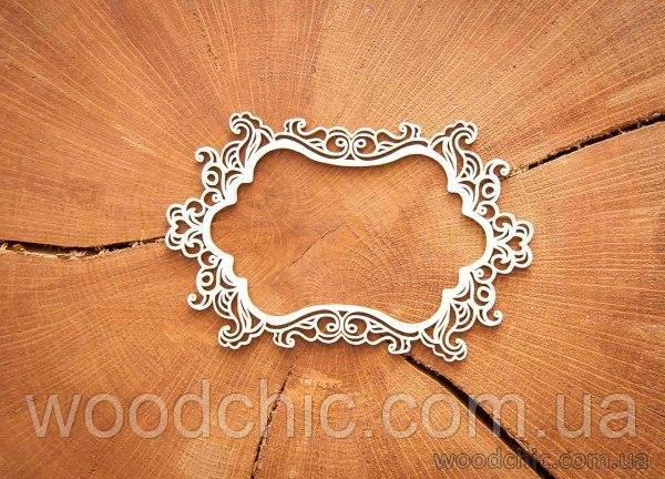 Чипборд Рамка "Морозні візерунки", фото 1