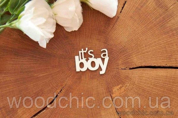 Чипборд "It's a boy"