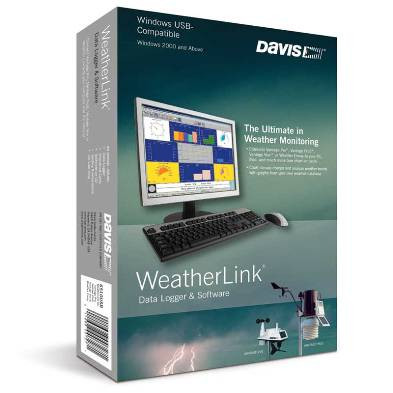 Davis 6510USB Программа WeatherLink для метеостанции Vantage Pro2 и Vantage Vue, соединение USB - фото 1 - id-p43175534
