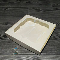 Коробка для пряников (230*230*30 мм.) с окном