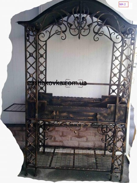 Мангал з декором, фото 1