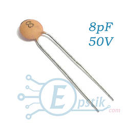 Конденсатор 8pF 50V ±20%