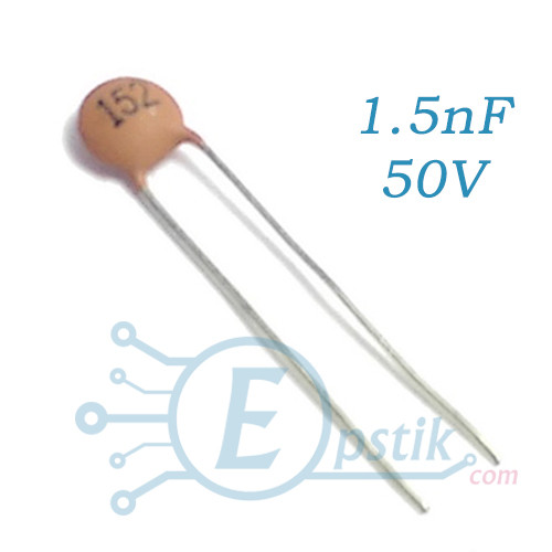Конденсатор 1.5nF 50V ±20%